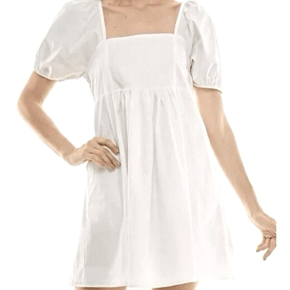 Draper James puff sleeves mini dress
